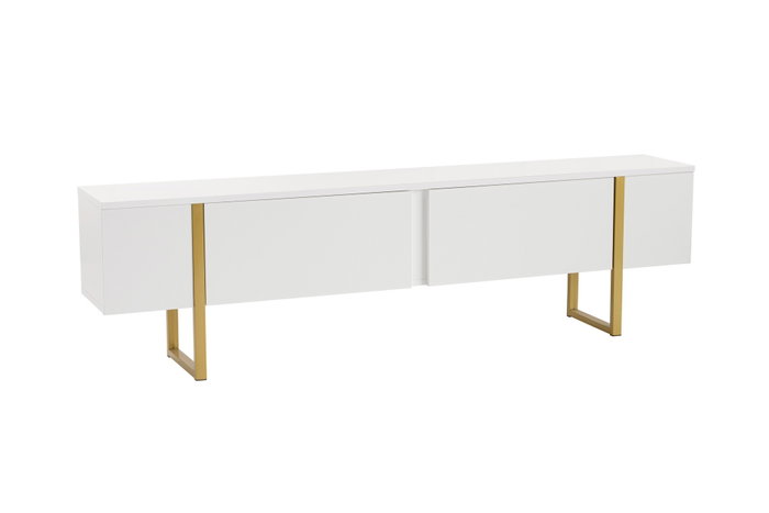 Nordure Mueble para TV Serenity Blanco y Dorado Nordure Mueble para TV Serenity Blanco y Dorado